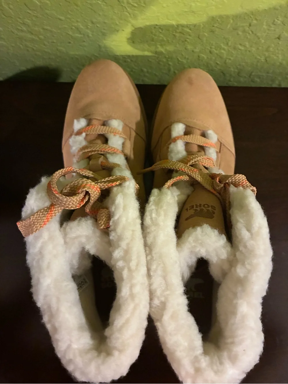 Sorel suede uppers